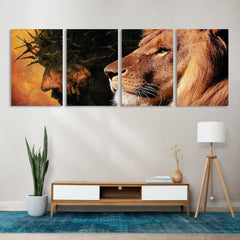 Lion with the Men