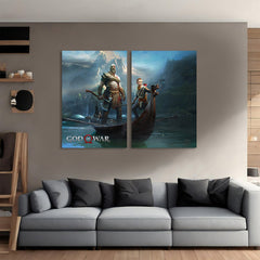 God Of War Minimalist Art