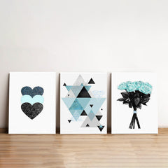 Love in Blue Art