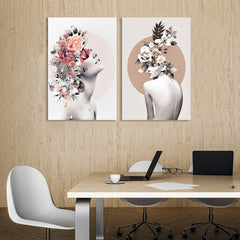 Flower Portrait Face