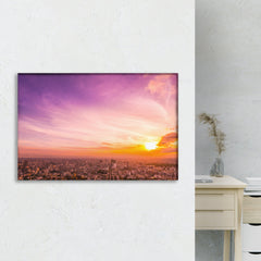 CIty View From Airoplane