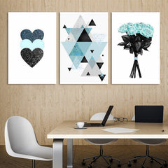 Love in Blue Art