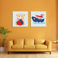 Doodle Minimalist Canvas Art