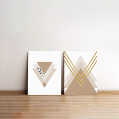 Shapes - Minimalist Canvas Wall Art