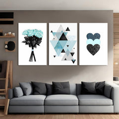 Love in Blue Art
