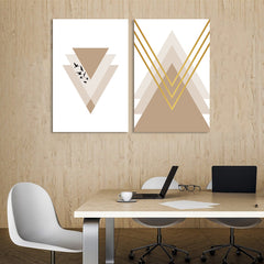 Shapes - Minimalist Canvas Wall Art