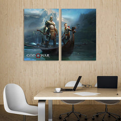 God Of War Minimalist Art