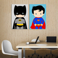 Batman & Superman Art