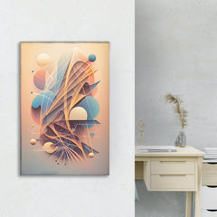 Plant Rootsn Canvas Abstract Art