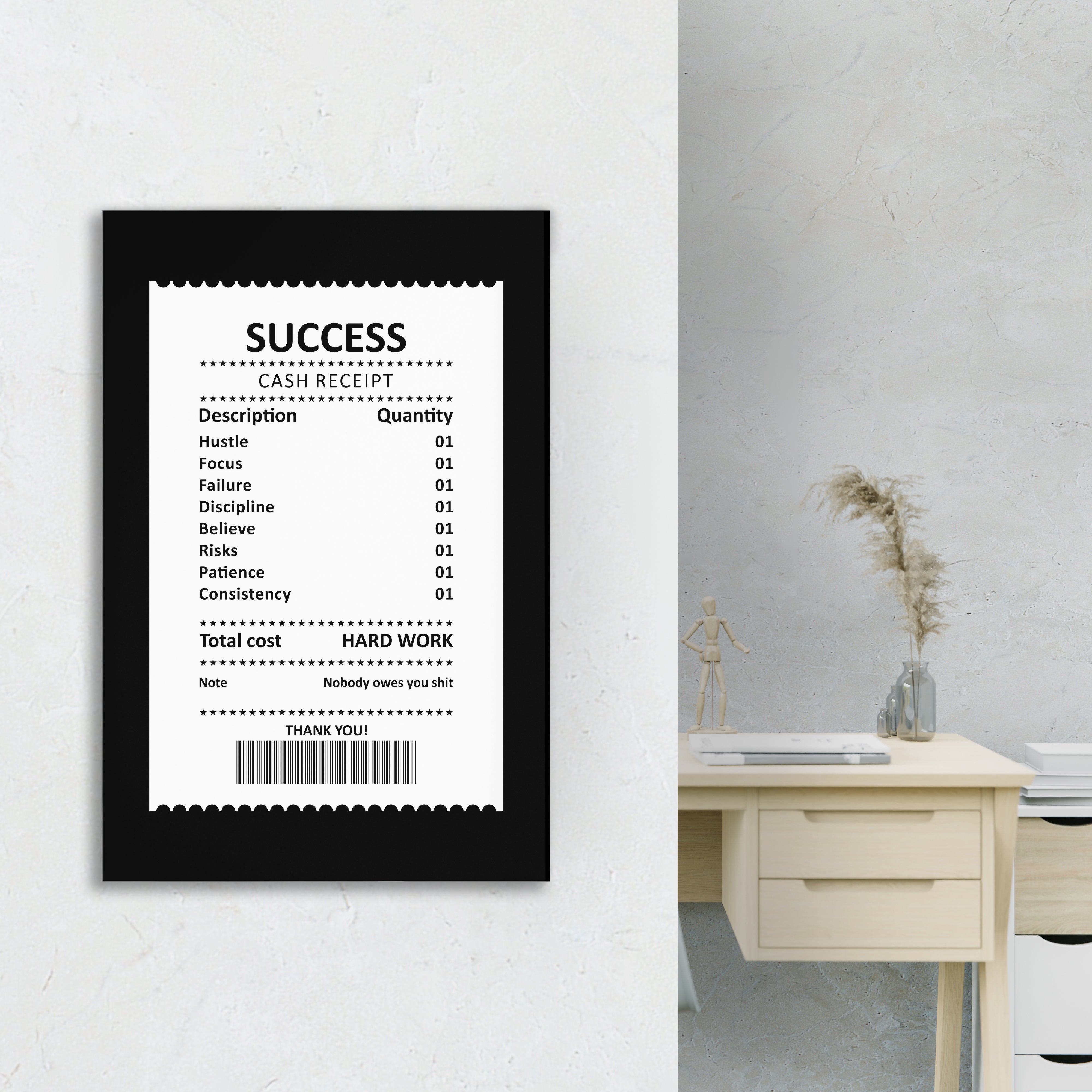 Success Recipe - Motivational Quotes.