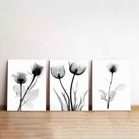 Flower Lines Art