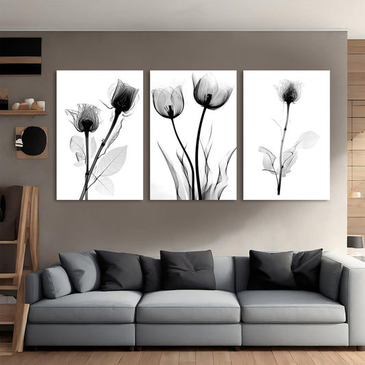 Flower Lines Art