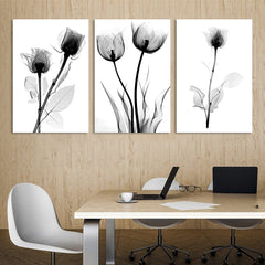 Flower Lines Art