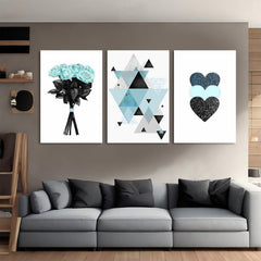 Love in Blue Art