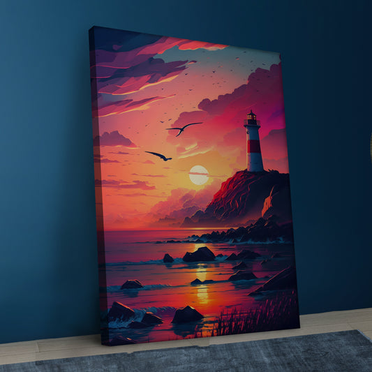 Pastel Sky Seashore