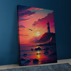 Pastel Sky Seashore