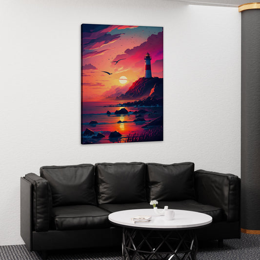 Pastel Sky Seashore