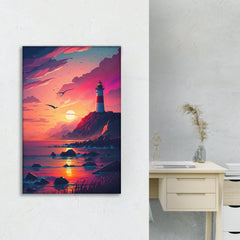 Pastel Sky Seashore