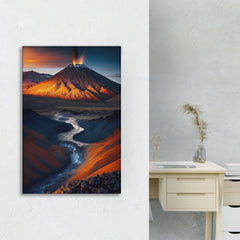 Moonlit Snow Peaks