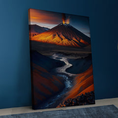 Moonlit Snow Peaks