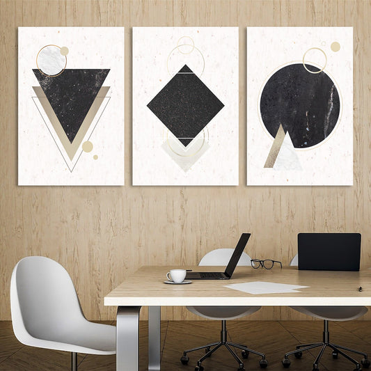 Geometric Nets Canvas Wall Art Prints